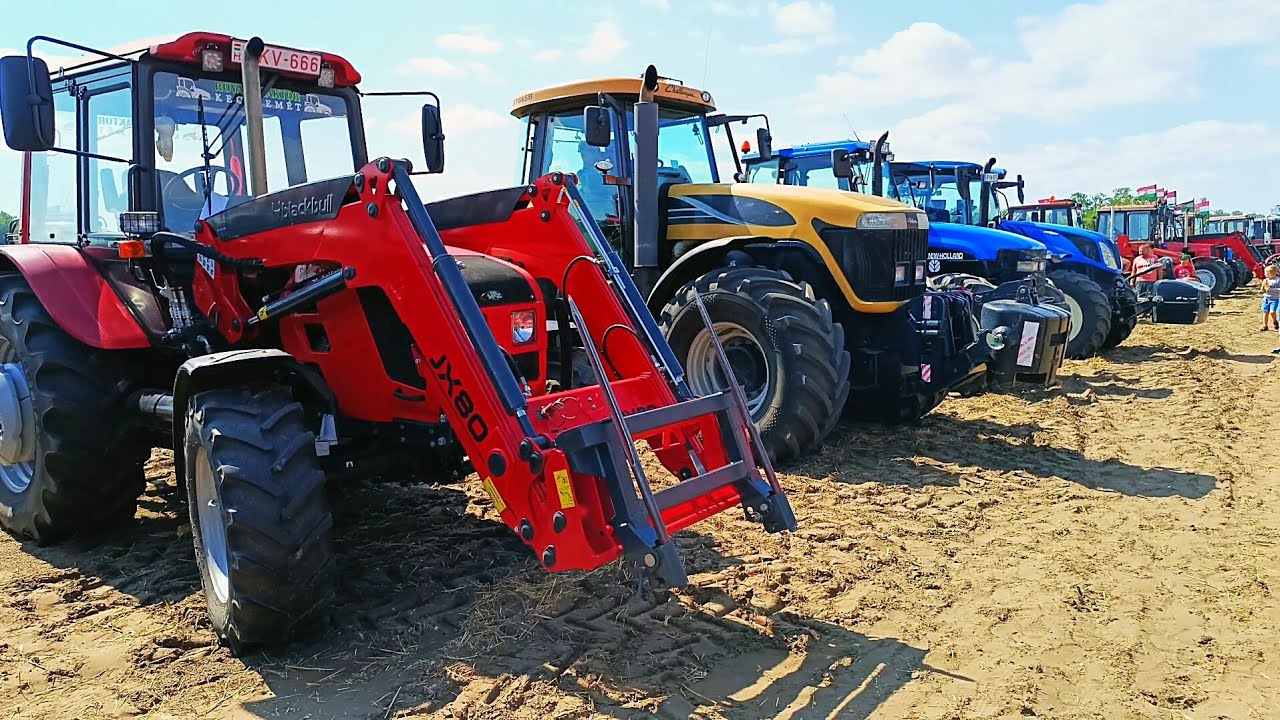 Tiszaalpári traktoros nap 2024 - Gépek - Felvonulás (Tractor show - Hungary)