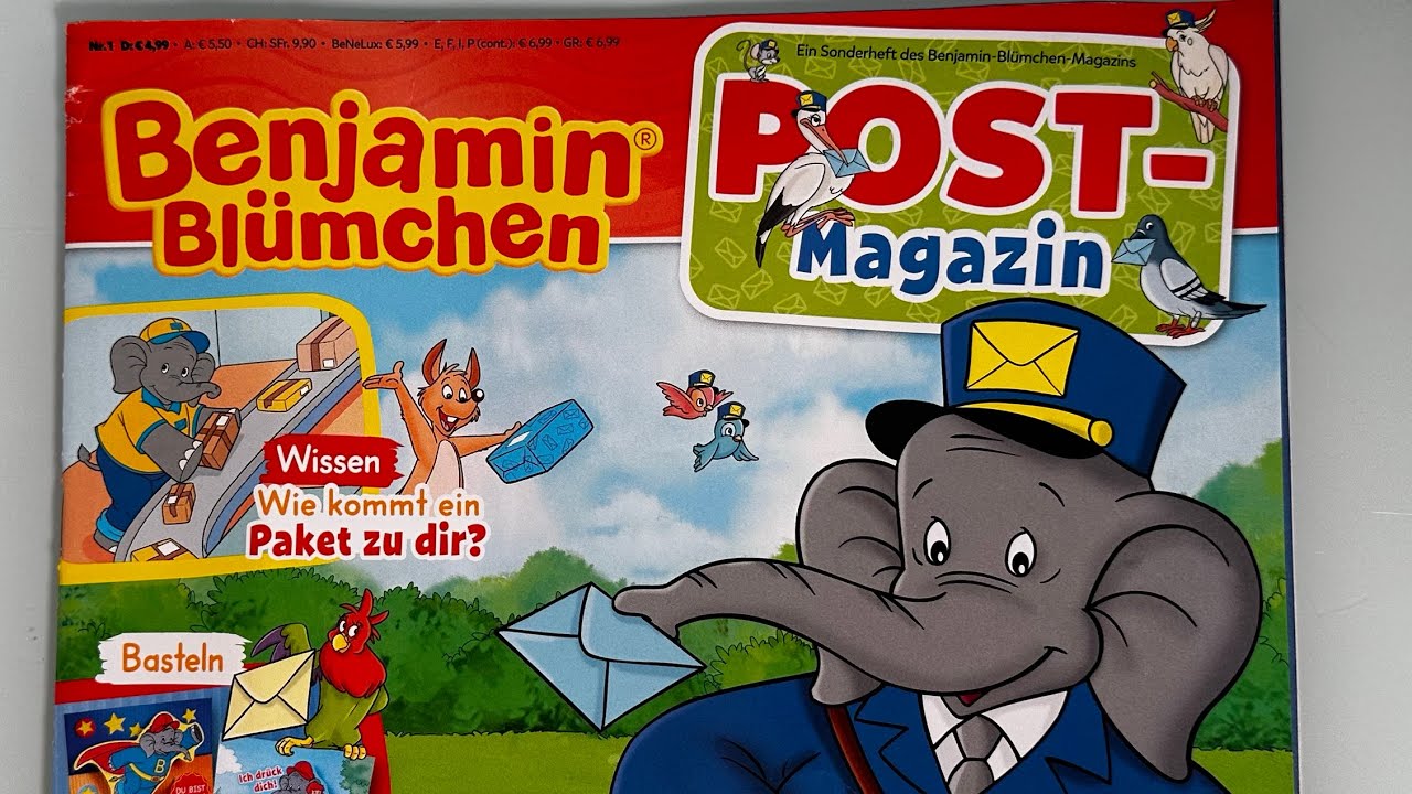 Benjamin Blümchen Post Magazin Nr 1