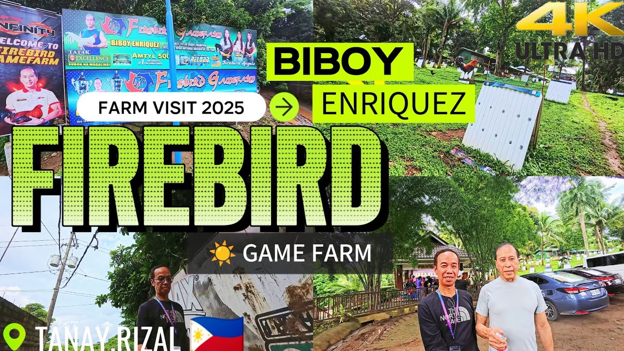 [4K] Sir Biboy Enriquez's Firebird Farm || A 2025 Walking Tour!