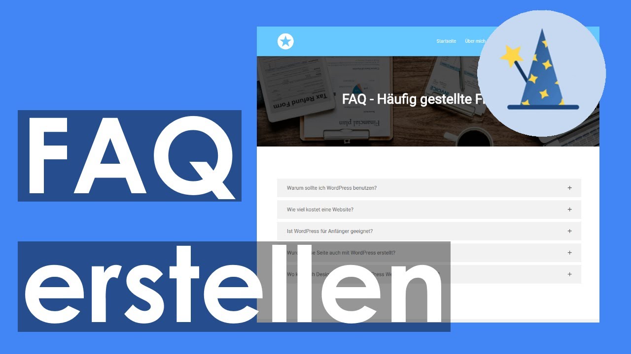 WordPress: FAQ Seite mit Akkordeon Elementen erstellen!