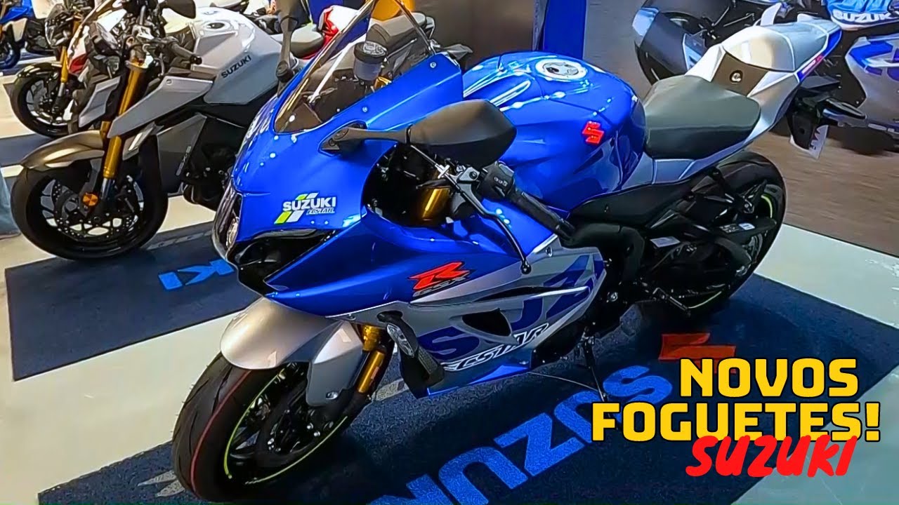 TODOS OS LANÇAMENTOS DA SUZUKI PARA 2024! E DE BONUS NOVA MARCA (ZONTES)