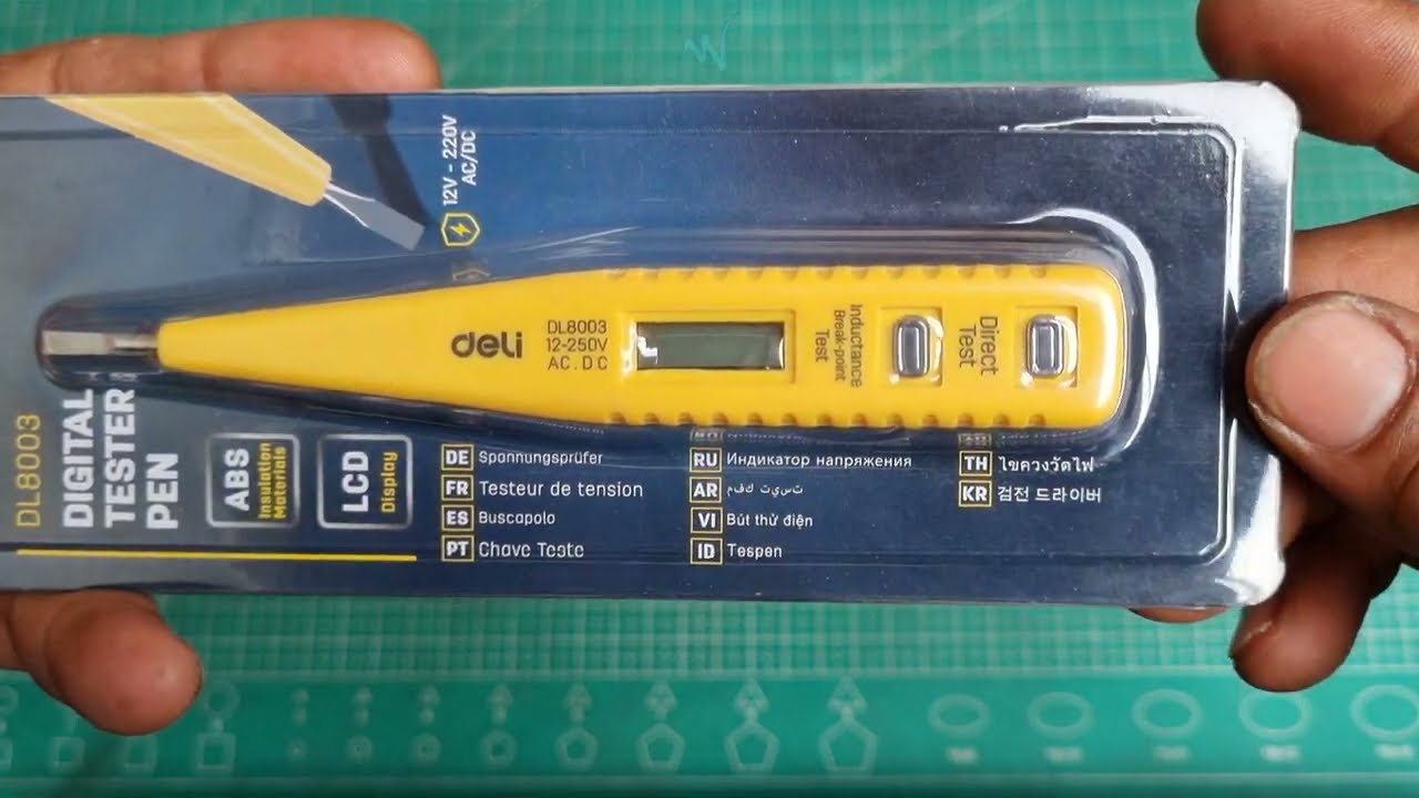 Tespen Digital (DELI DL8003) Delitools