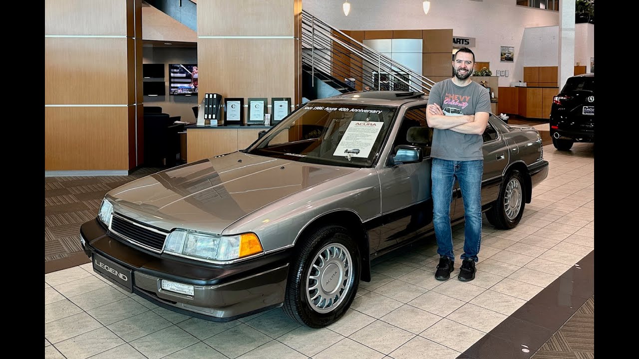 1986 Acura Legend 5-Speed 40th Anniversary - Showroom Debut!