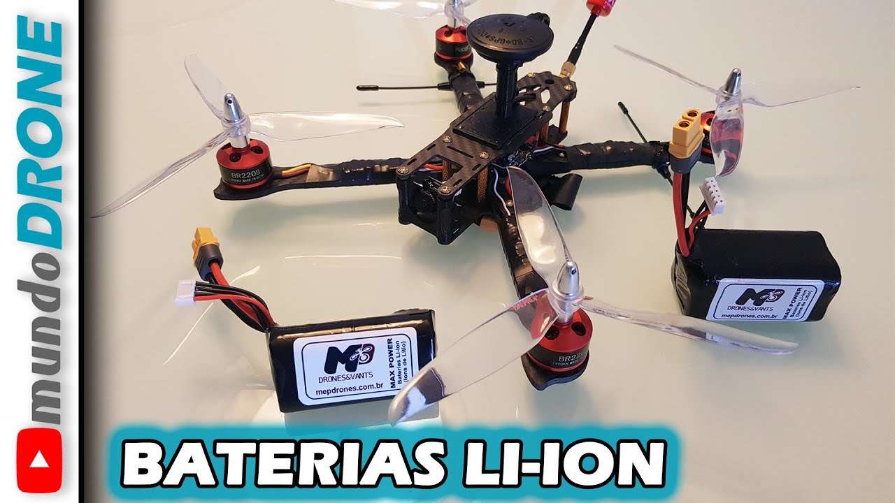 BATERIAS para o DRONE FPV BOM e BARATO 2020