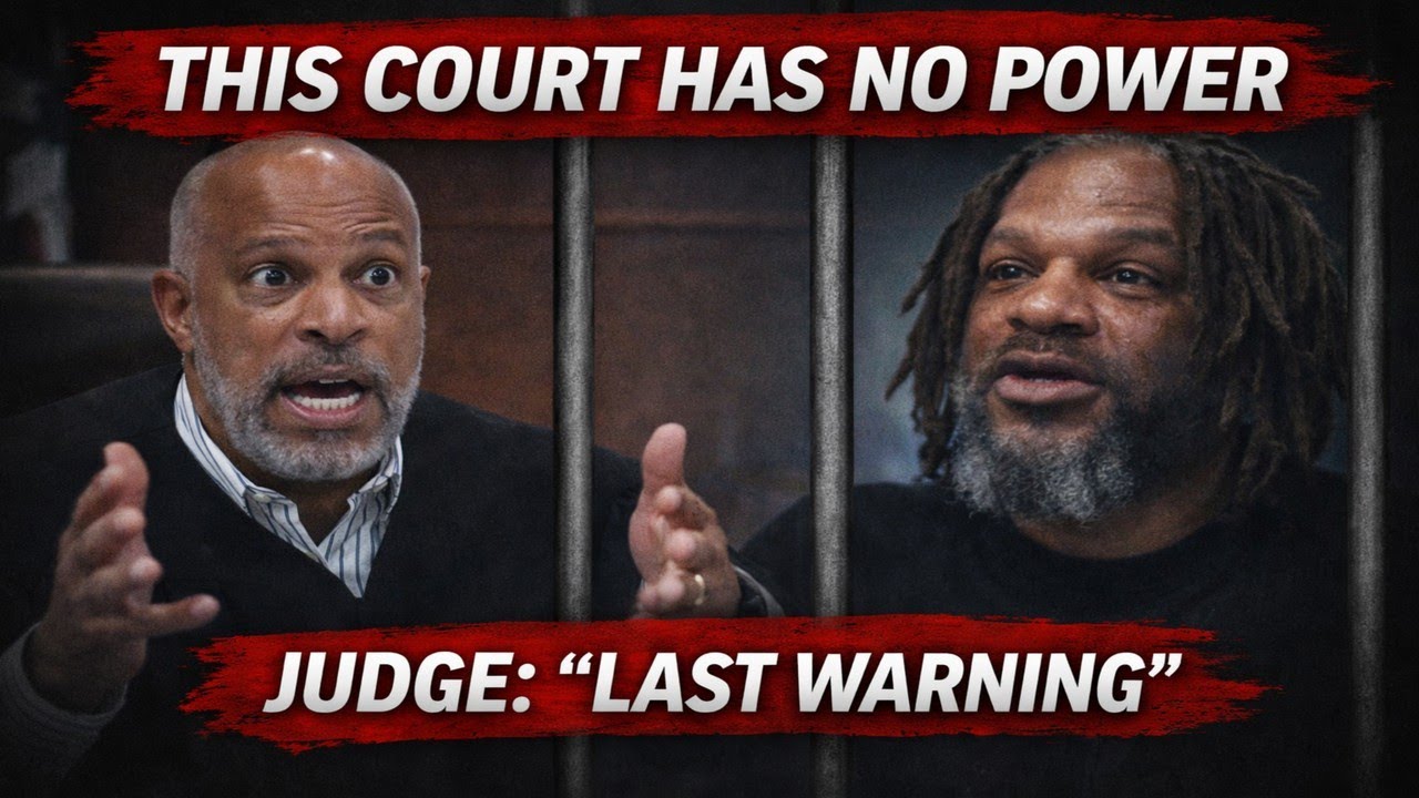 Man Refuses to Recognize Court Jurisdiction &mdash; Judge Issues Contempt Warning | Full Courtroom Footage