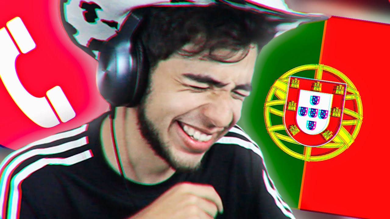 PASSEI TROTE para PORTUGAL KKKKKK  📞