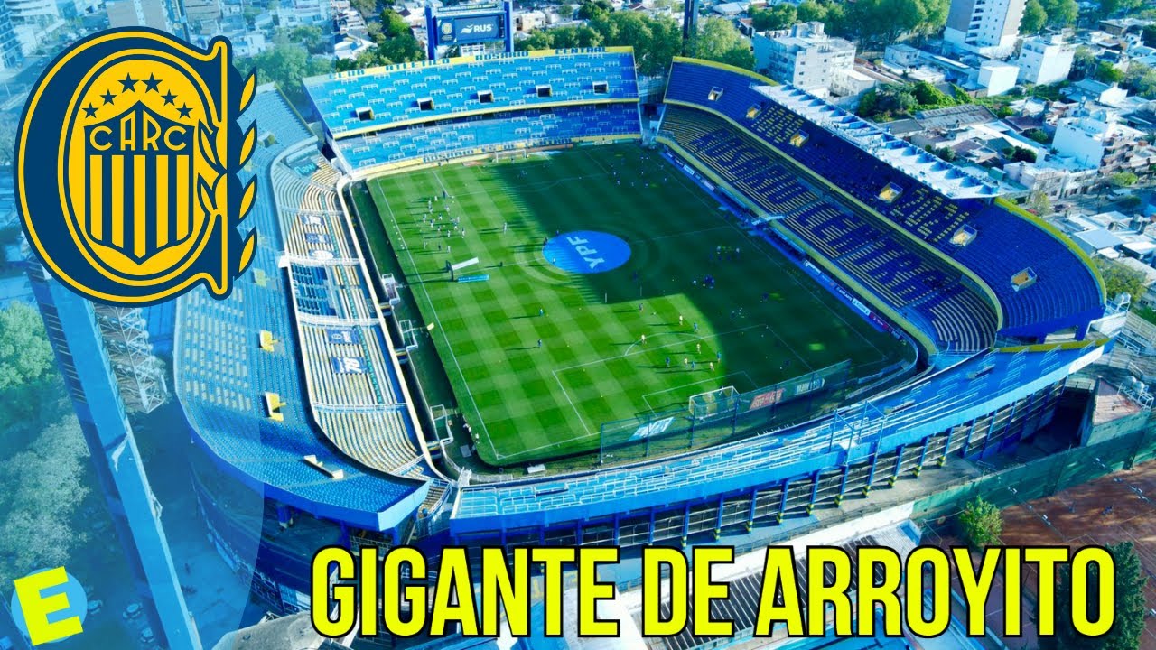 Estadio Gigante de Arroyito la casa del CA Rosario Central // Estadios del Mundo con Google Earth