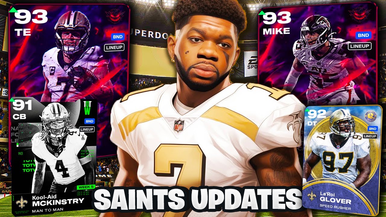 SAINTS THEME TEAM UPDATES! 💀 MOST FEARED + TOTW BOOSTS IN MADDEN 26!