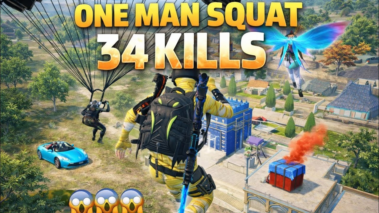 POCO X7 PRO PUBG TEST 120 FPS ERENGEL YENİ MOD 34 KİLLS ONE MAN SQUAT 😱😱😱