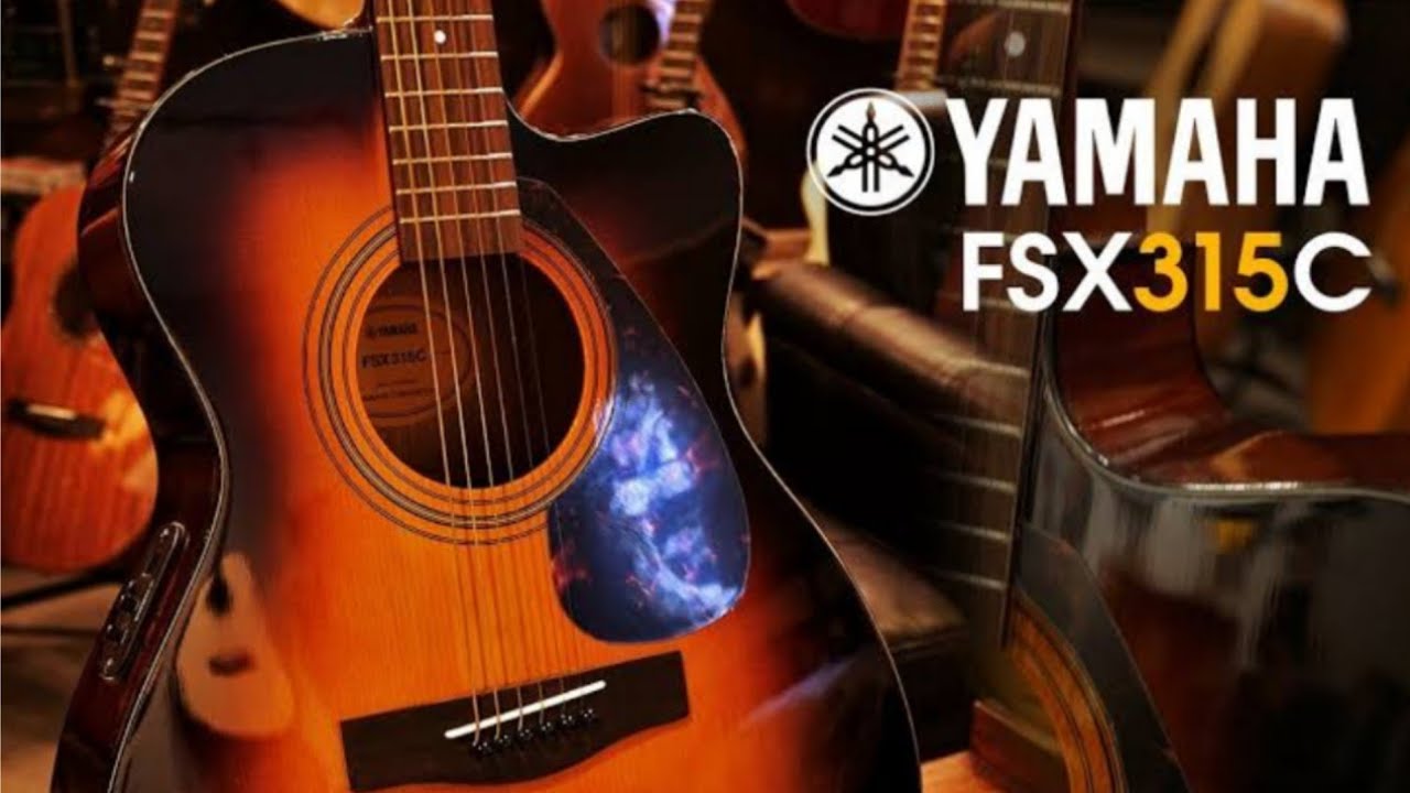 YAMAHA GUITAR FSX315C- ELECTRO ACOUSTIC SOUND DEMO