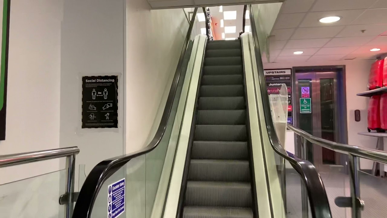 KONE Escalators at Sports Direct in Exeter City Centre