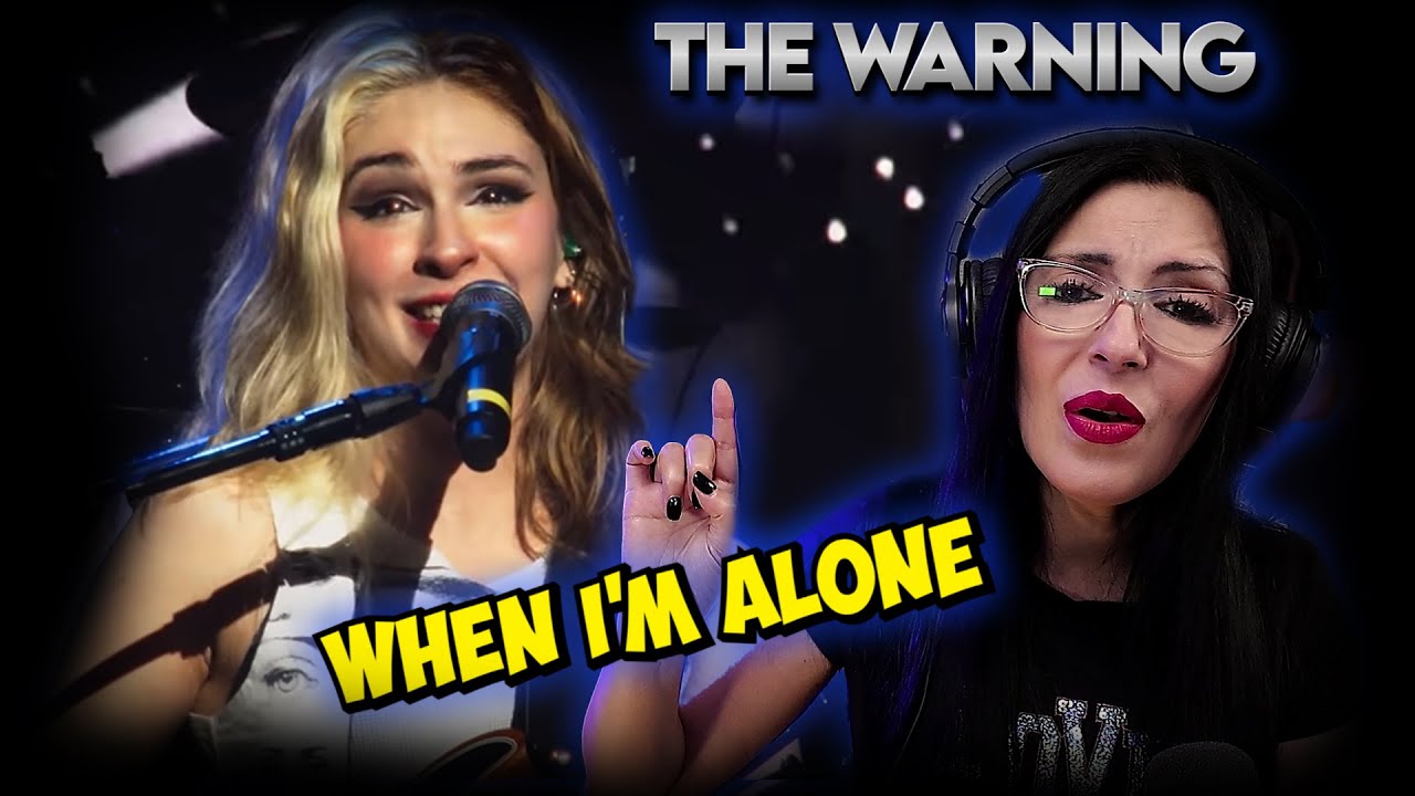 THE WARNING - When I'm Alone (Live from Pepsi Center CDMX) | REACCION & ANALISIS