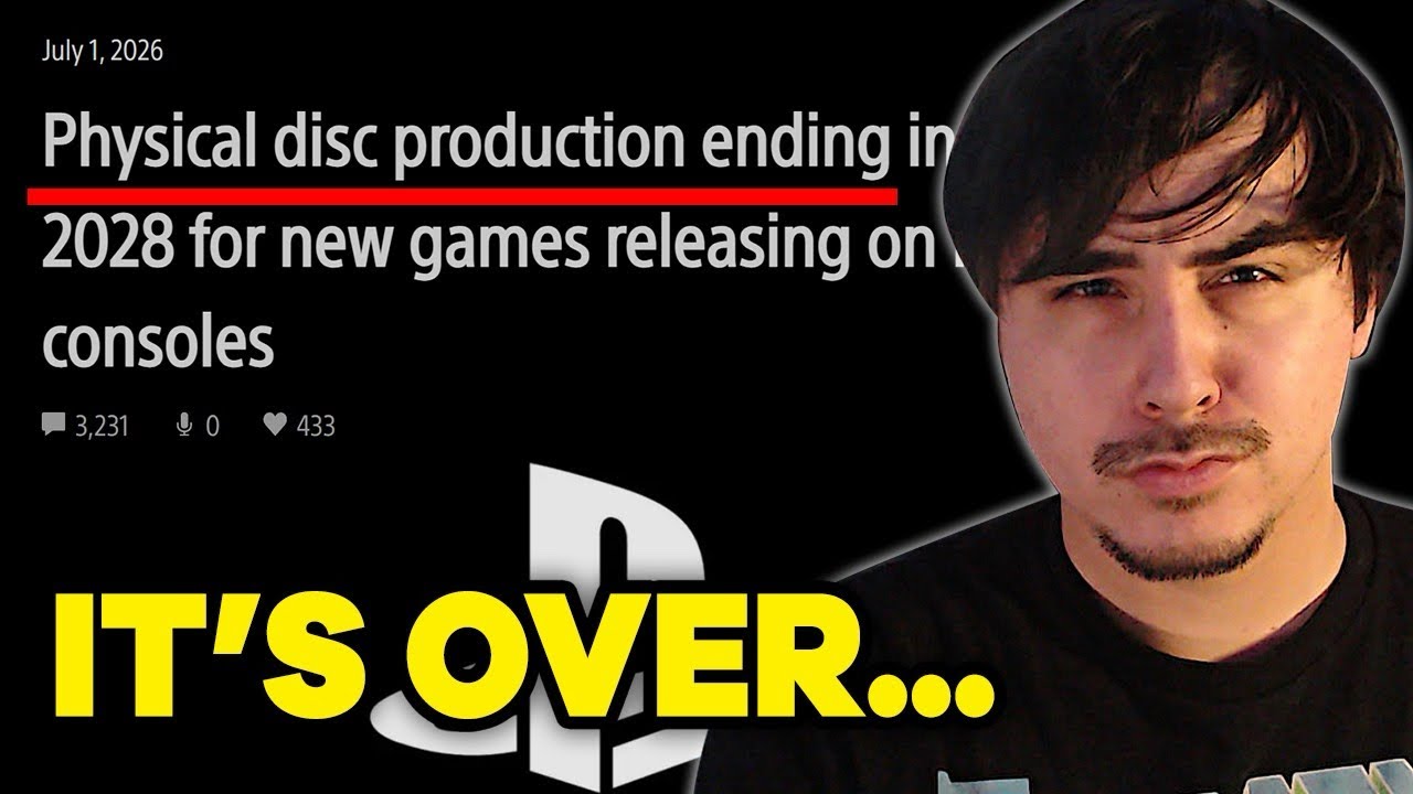 PlayStation Just Killed Physical Gaming&hellip; this is Bad