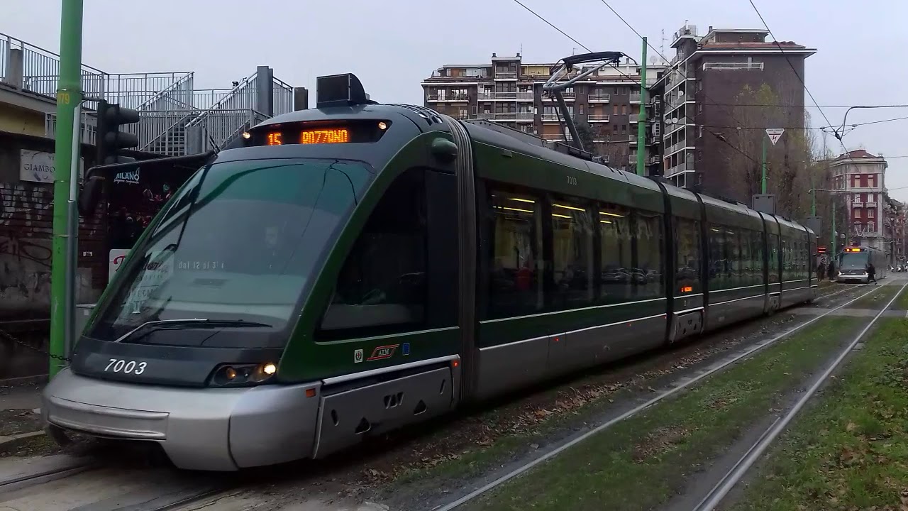 Tram in Giambologna/Castelbarco: Sabbiera, EuroTram, Siro e Sirietto