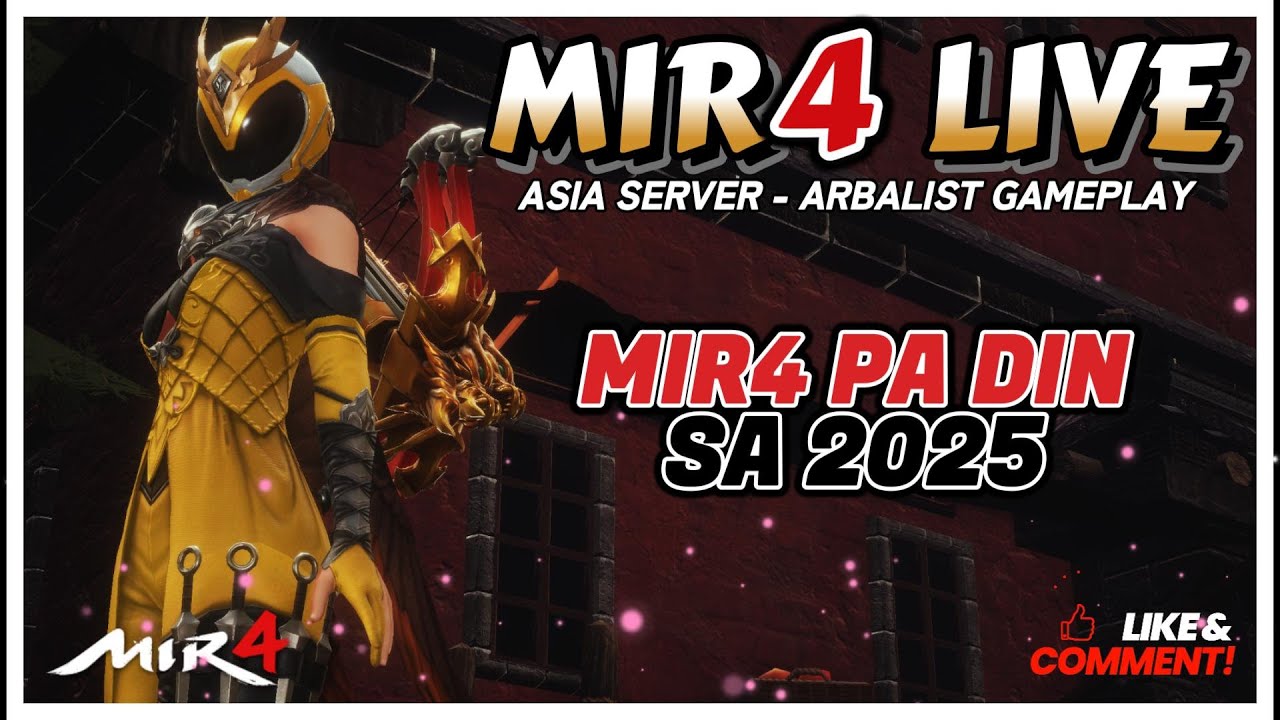Homie na! Pwede na mag-laro! Happy New Year Ebriwan [MIR4 Live]