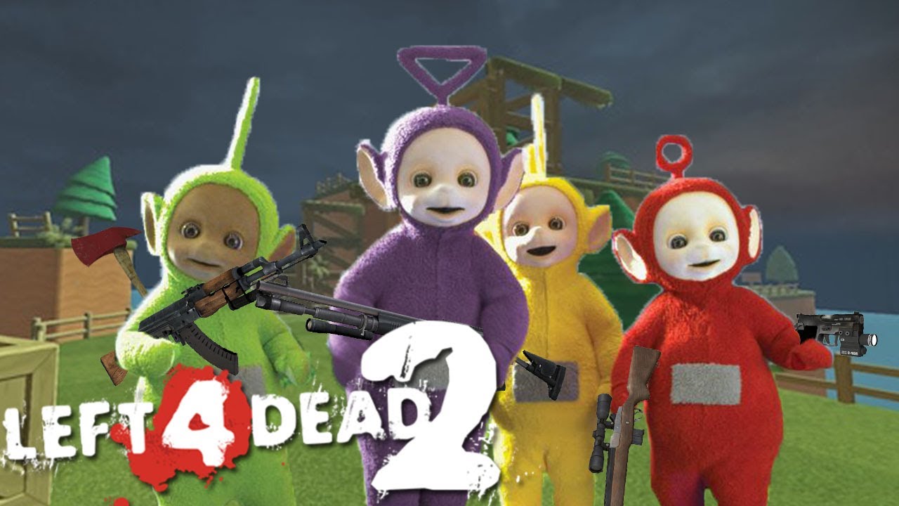 Left 4 Dead 2 | Teletubbies vs Teletubbies Zombie [Broken Hand] [Rating : ⭐⭐⭐⭐]