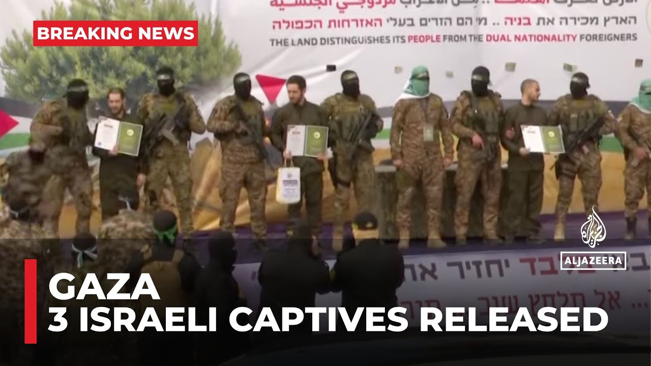 Three Israeli captives freed in Gaza’s Nuseirat