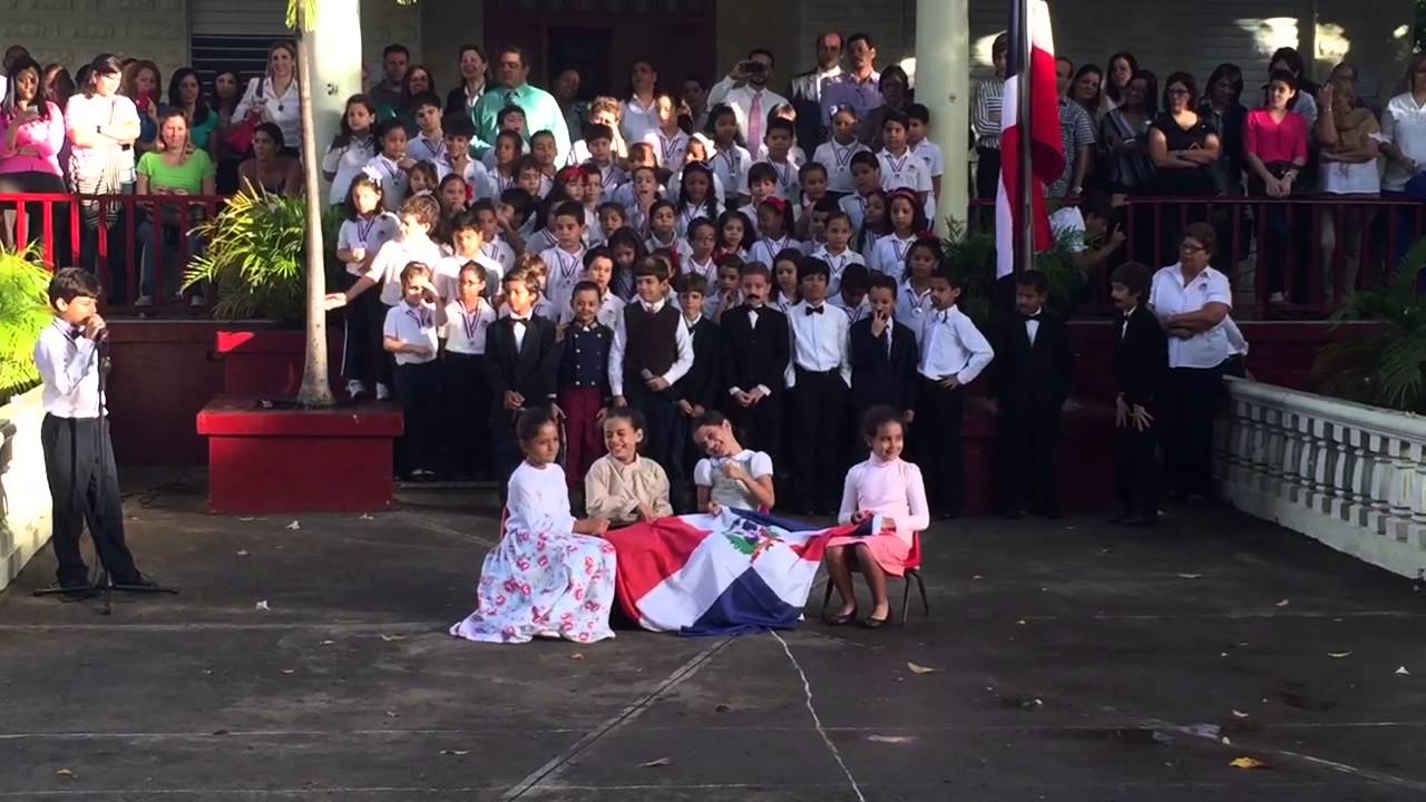 Acto Honor a la Bandera Dominicana