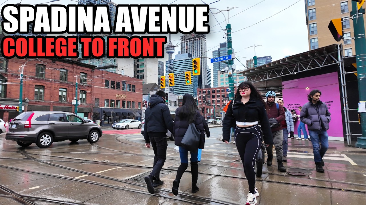 Spadina Through Chinatown on a 