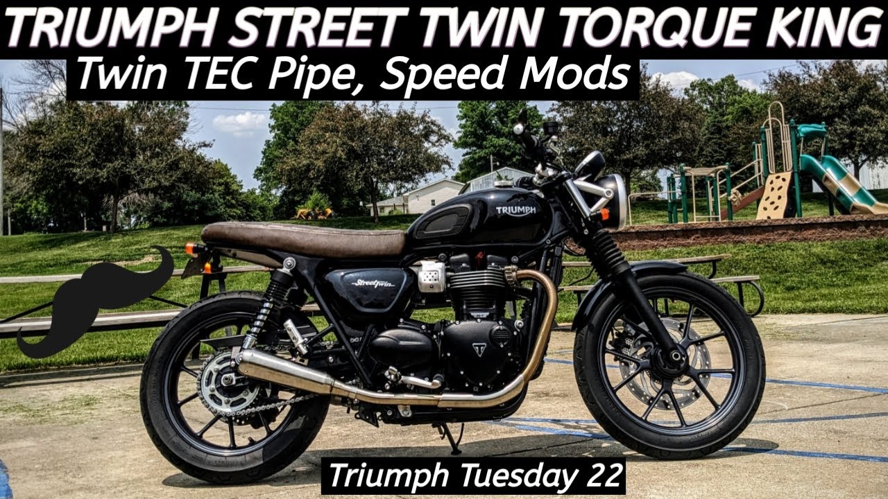 Triumph Street Twin 900 Custom — король крутящего момента в среднем диапазоне — Ух ты!