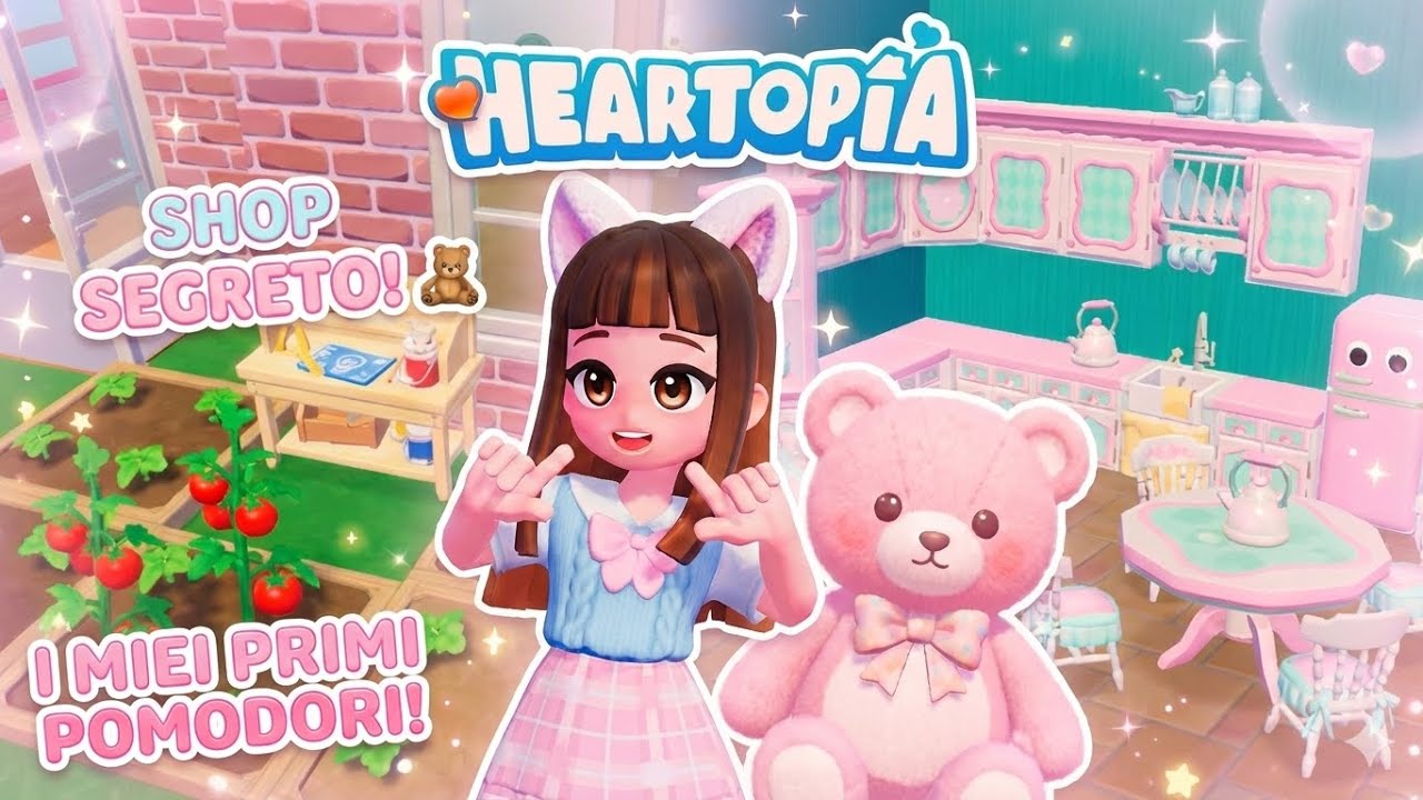 Pianto pomodori e sblocco shop speciali su Heartopia 