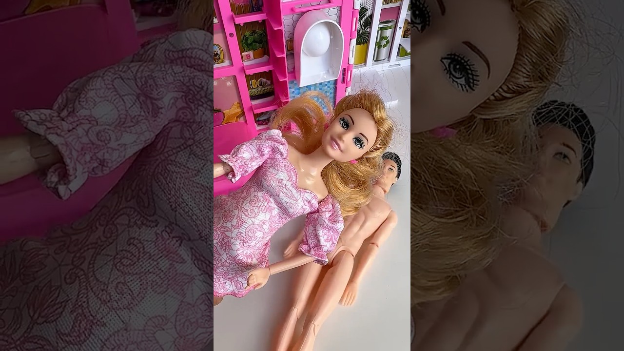Satisfying With Unboxing Doll Set Toys, ASMR Video #shorts