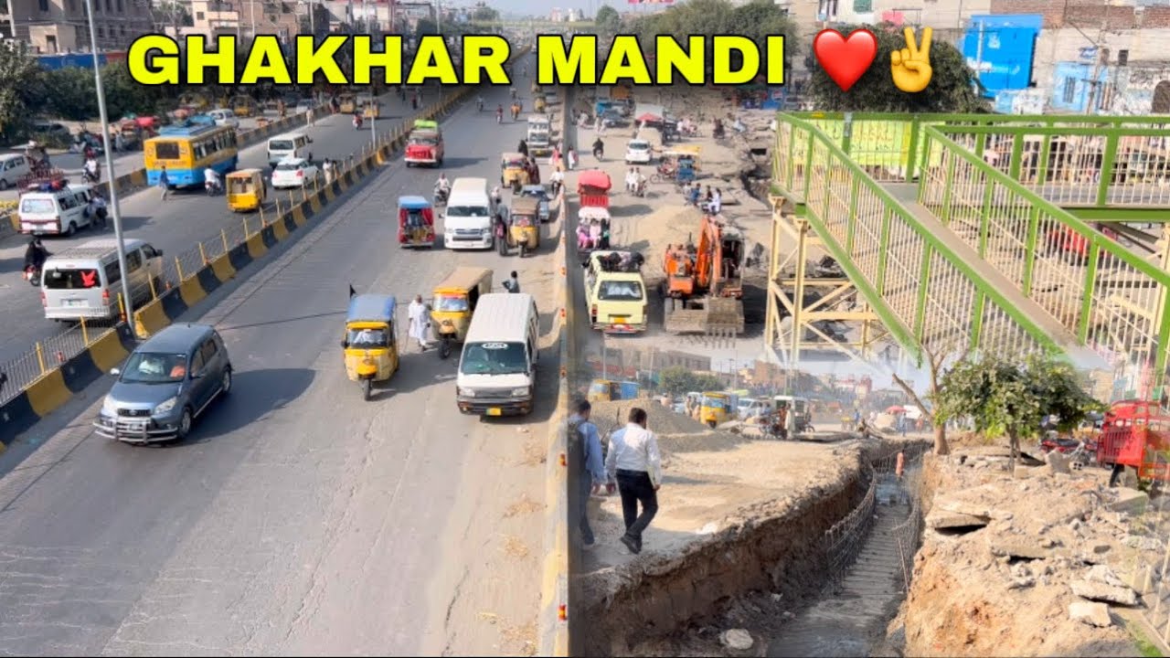 New Project Start in Ghakhar Mandi punjab Pakistan | Drone Wala Bhai