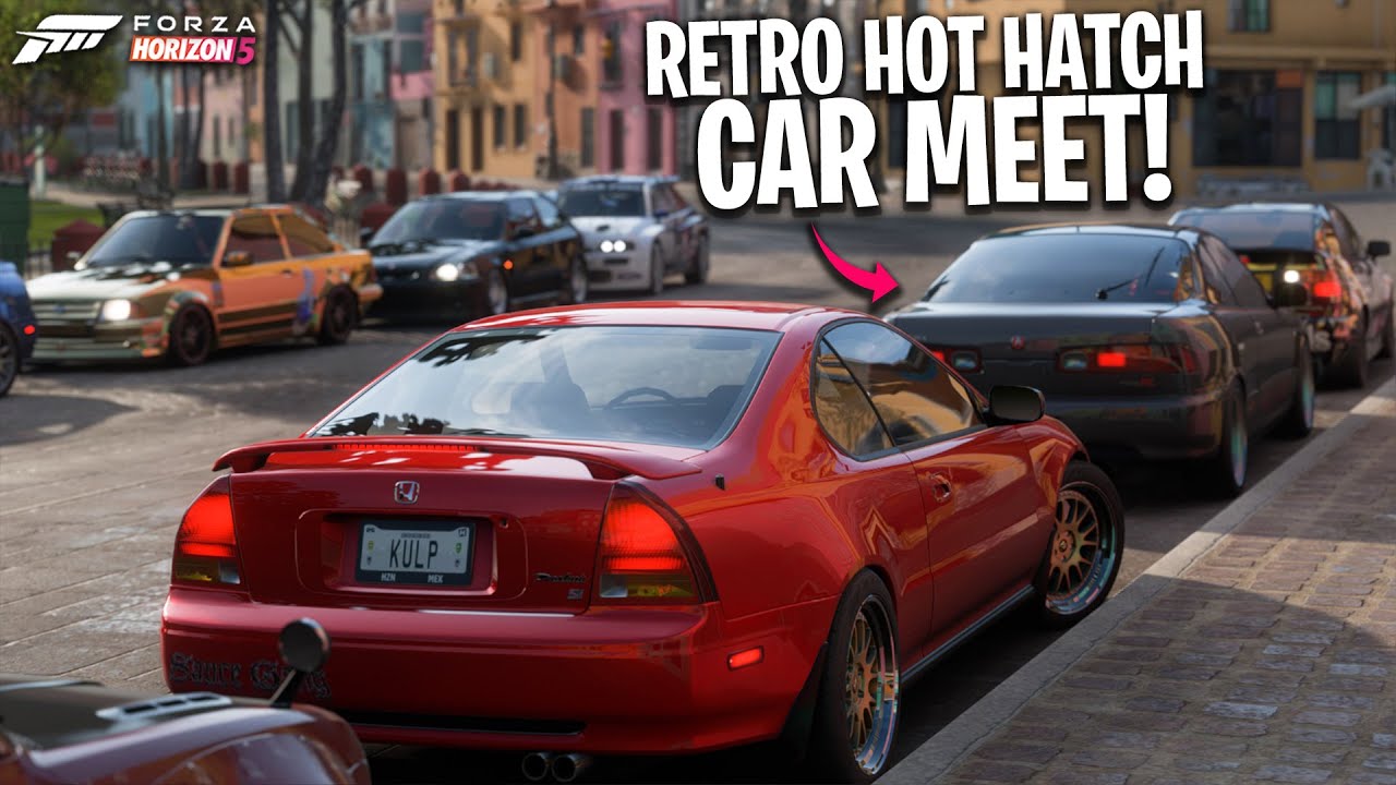 500 HP FWD RETRO HOT HATCH CAR MEET & CRUISE! | Forza Horizon 5