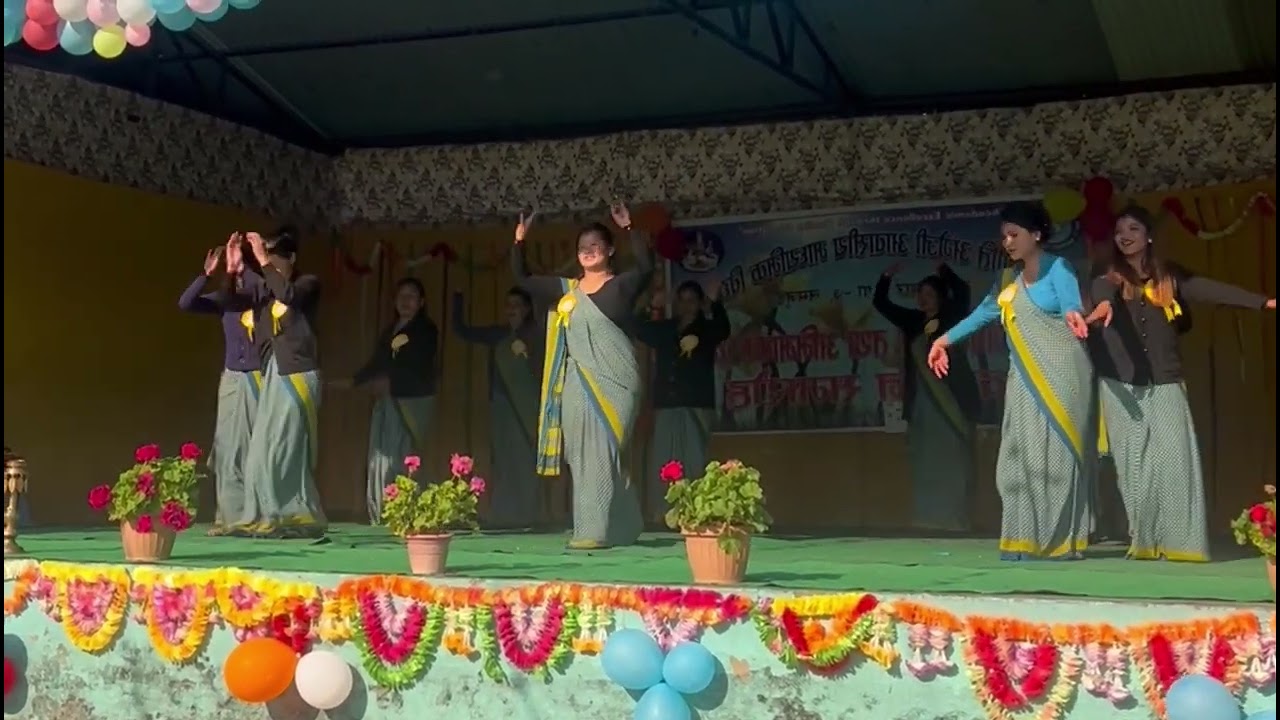 Teacher’s dance performance on the occasion of 37th anniversary 