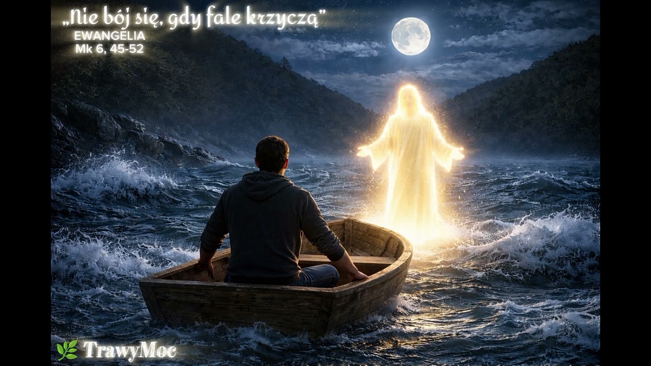    „Nie bój się, gdy fale krzyczą” - inspiracja: EWANGELIA Mk 6, 45-52