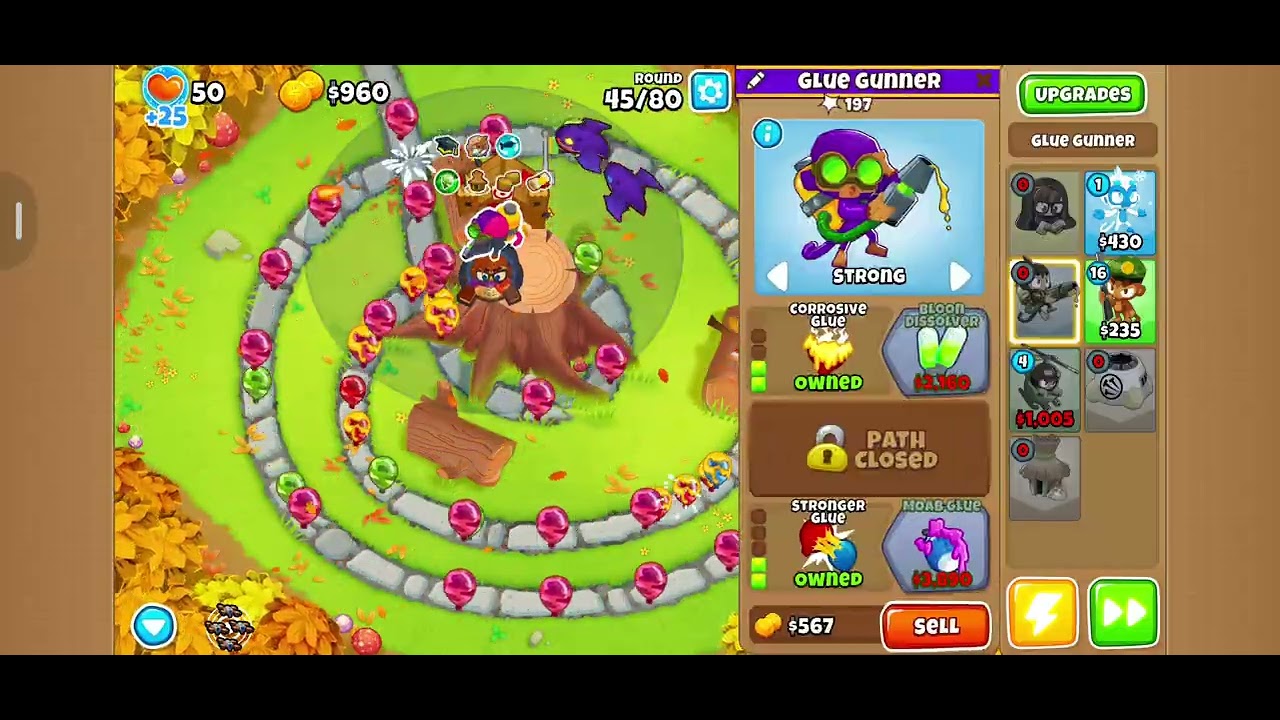 BTD6 Odyssey Event Hard Sniper Monkey Target Practice Island 3 Tree Stump V56.2
