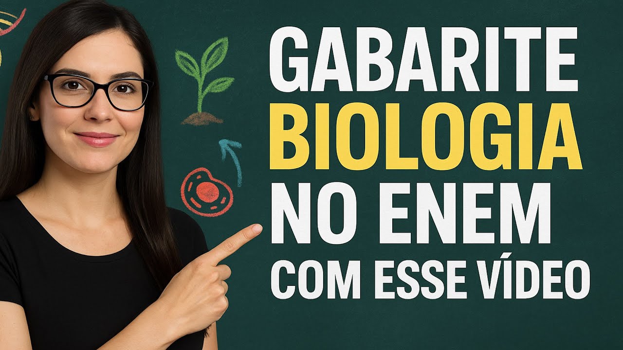 🧬 GABARITE BIOLOGIA NO ENEM COM ESSE VÍDEO 🌱