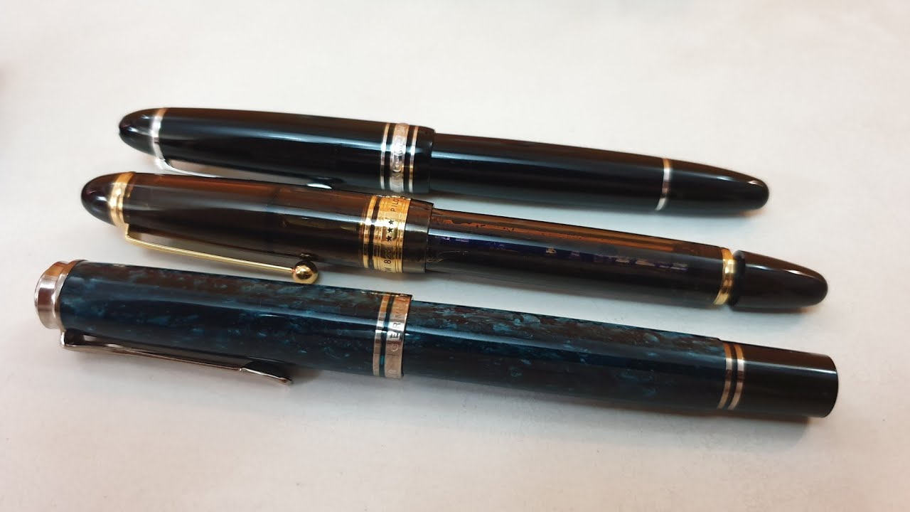 The Final Showdown: Montblanc 146 vs Pelikan M800 vs Pilot Custom 823