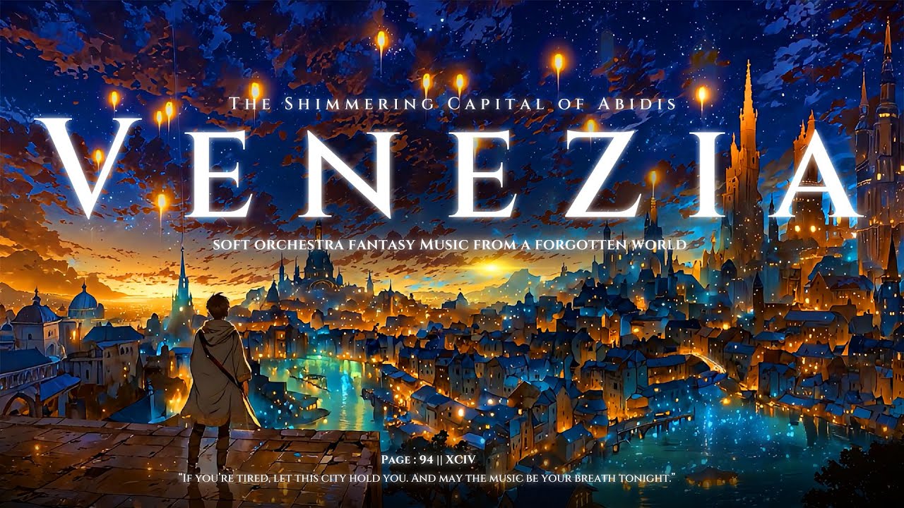 1 Hour of Soft Fantasy Orchestra &ndash; Venezia, City of Light and Water