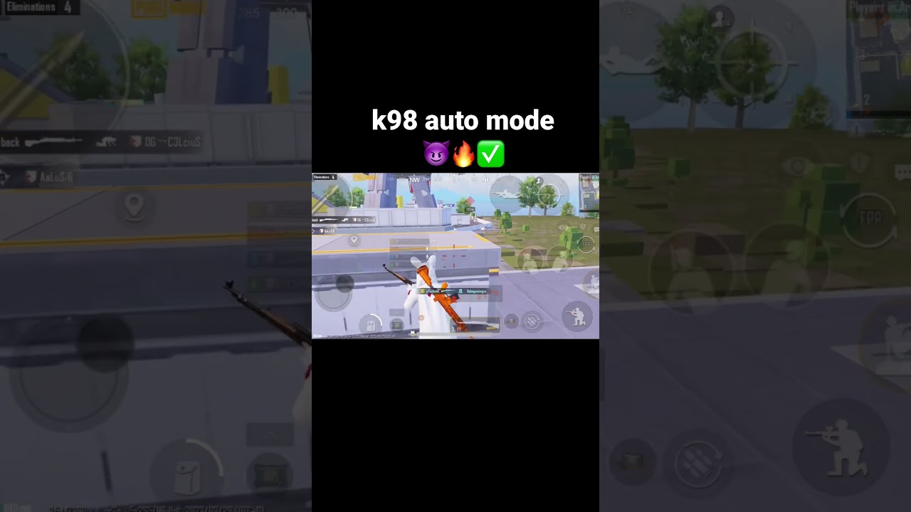 k98 auto be like 😈🔥 