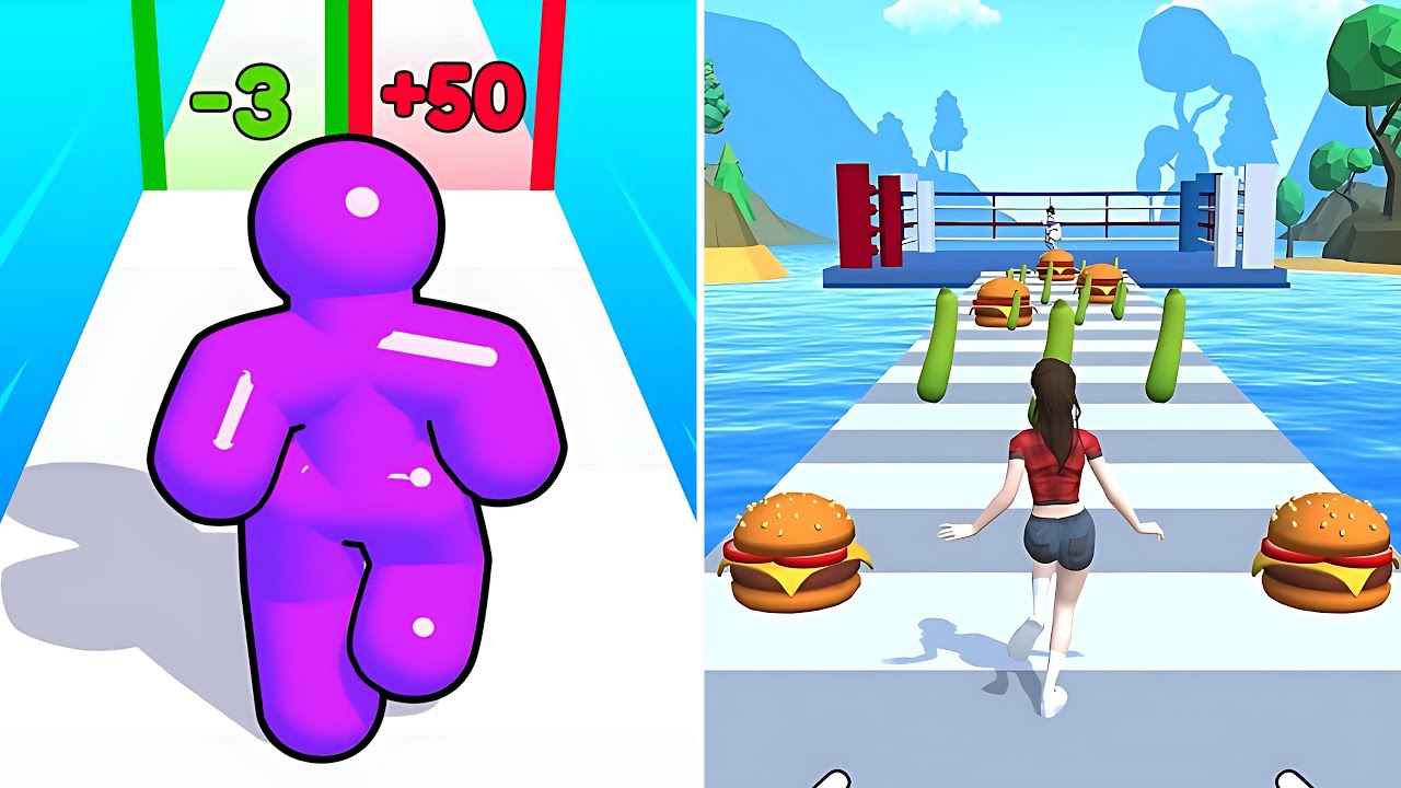 Tall Man Run🆚Body Boxing Race 3D🌺Walkthrough Android IOS TikTok Gameplay NR11