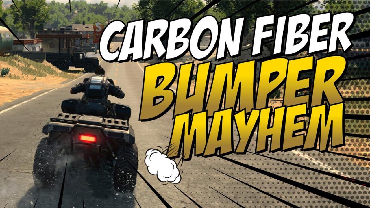 BOBBY BUSTS OUT THE CARBON FIBER BUMPER & BOTS GO FLYING!