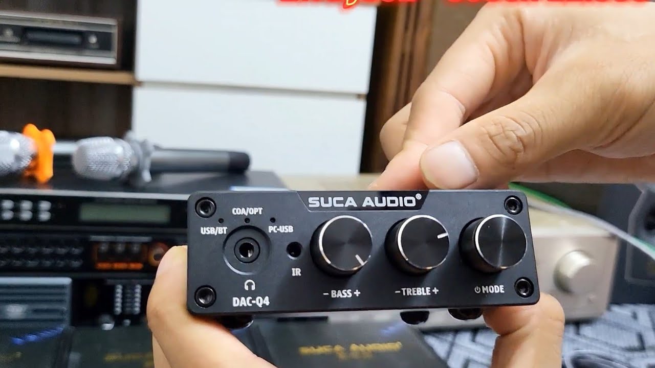 DAC Giá Rẻ Mà Xịn Như Hàng Cao Cấp - Chỉnh Bass Treble, Bluetooth 5.0