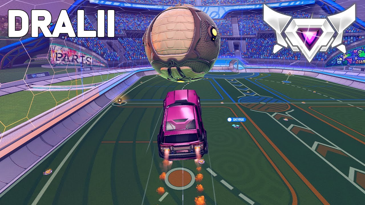 DRALII has UNREAL MECHANICS in Rocket League (SSL 2v2)