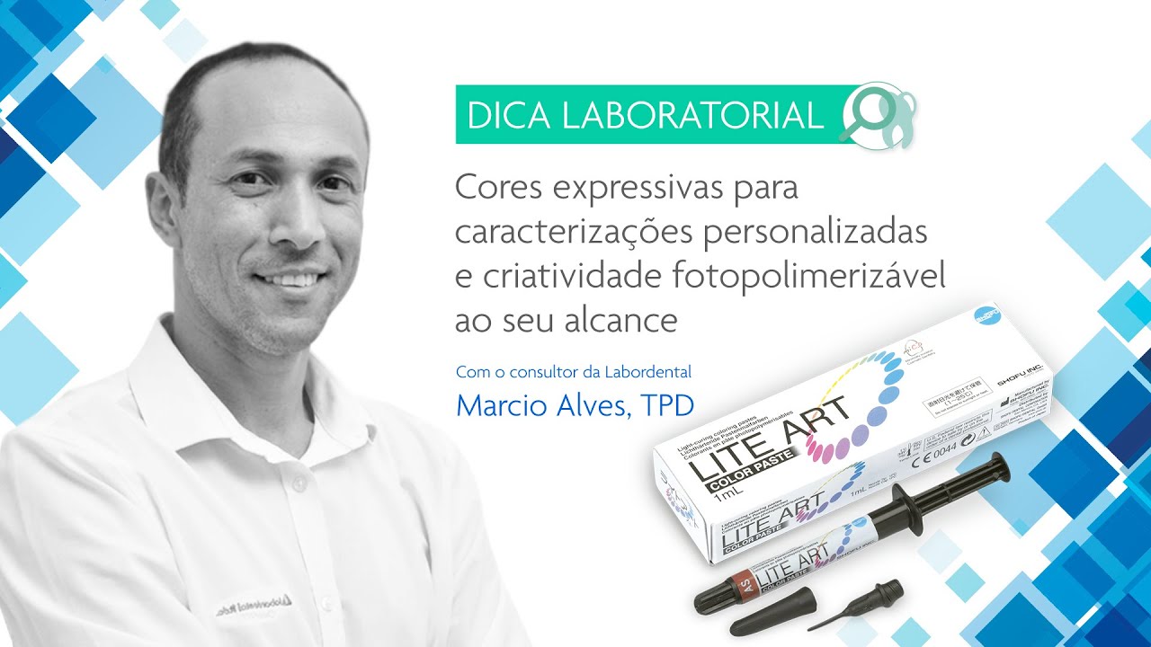 Dica Laboratorial🦷 - Cores expressivas e criatividade fotopolimeriz&aacute;vel ao seu alcance