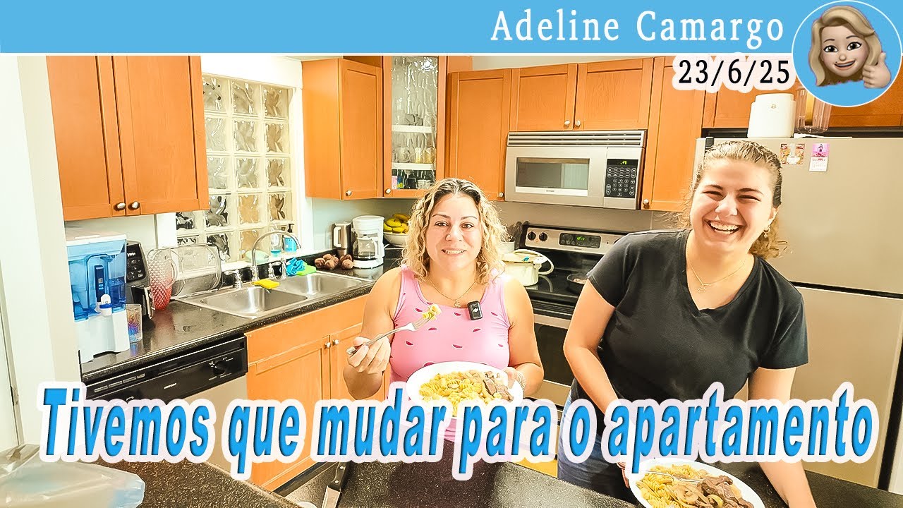 Tivemos que mudar para o apto, o que compramos com 215 dólares no Walmart