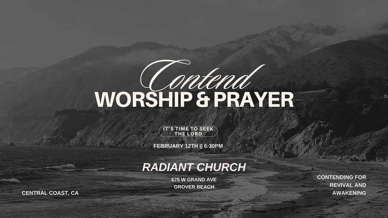 Contend for the Coast REGIONAL PRAYER ALTAR