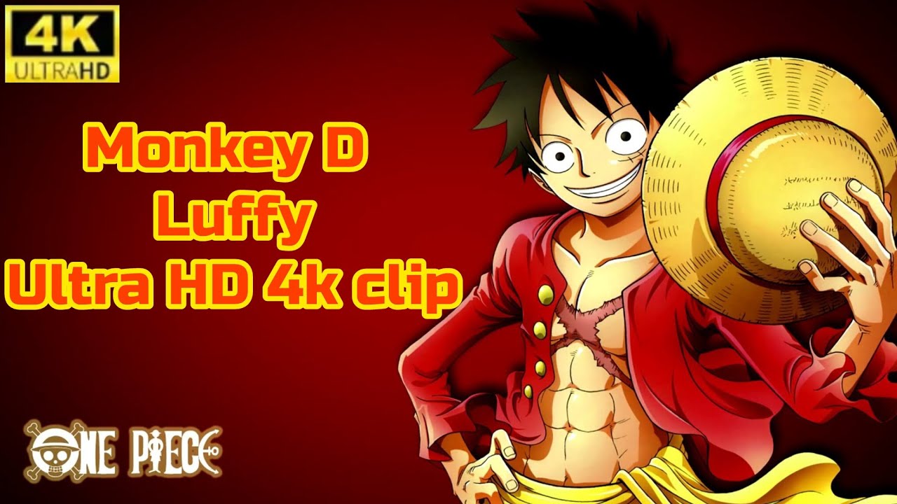 Monkey D luffy ultra HD 4k clip for edit #monkeyDluffy #edit #viral 