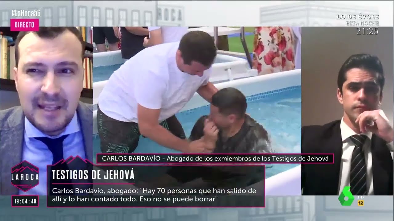 PROGRAMA La Roca ENTREVISTAS Testigos de Jehová VS Víctimas abogado experto Dr. Carlos Bardavío