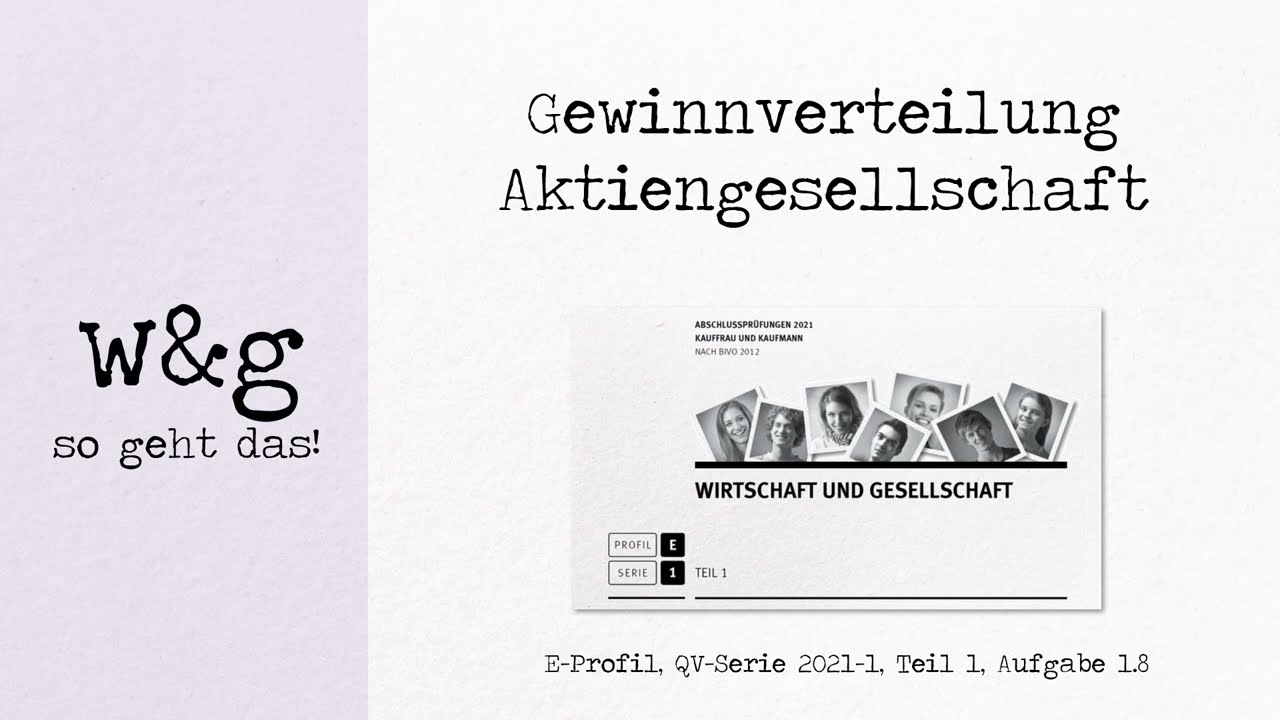 QV-Serie 2021-1, Teil1 A1.8