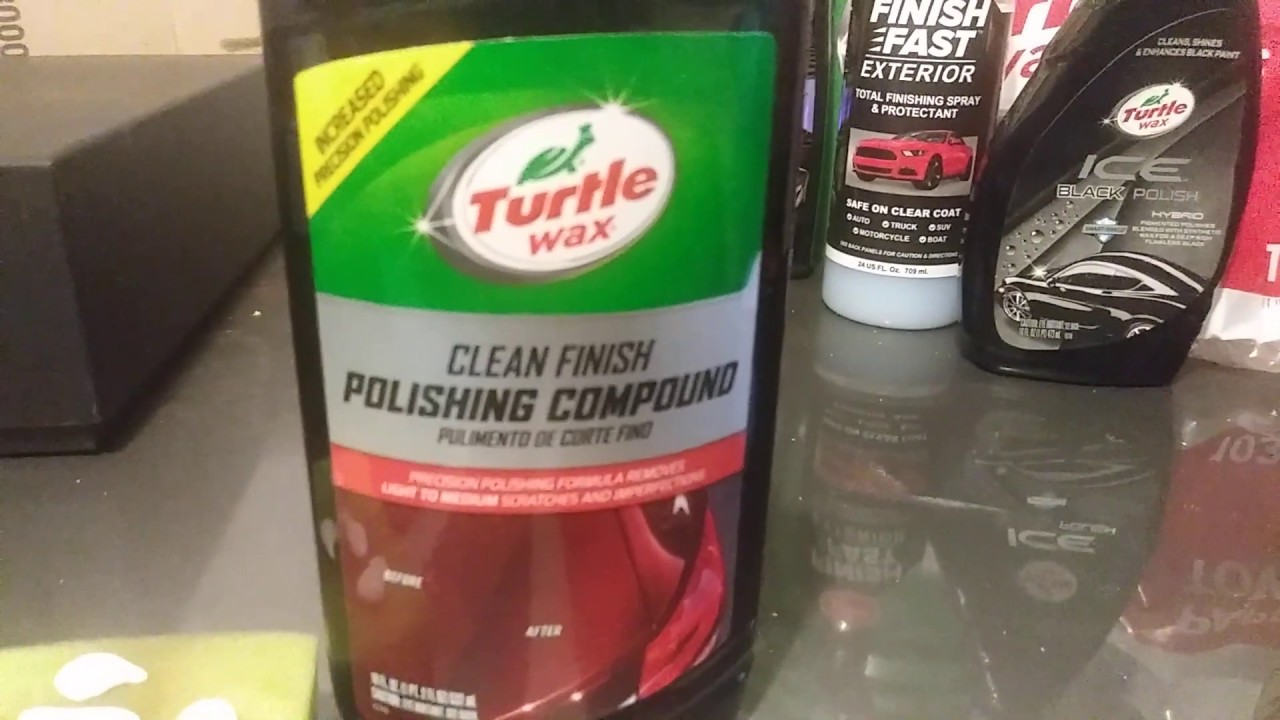 Полировальный состав Turtle Wax Precision Finish, который снова заставит эту серую краску выгляде...