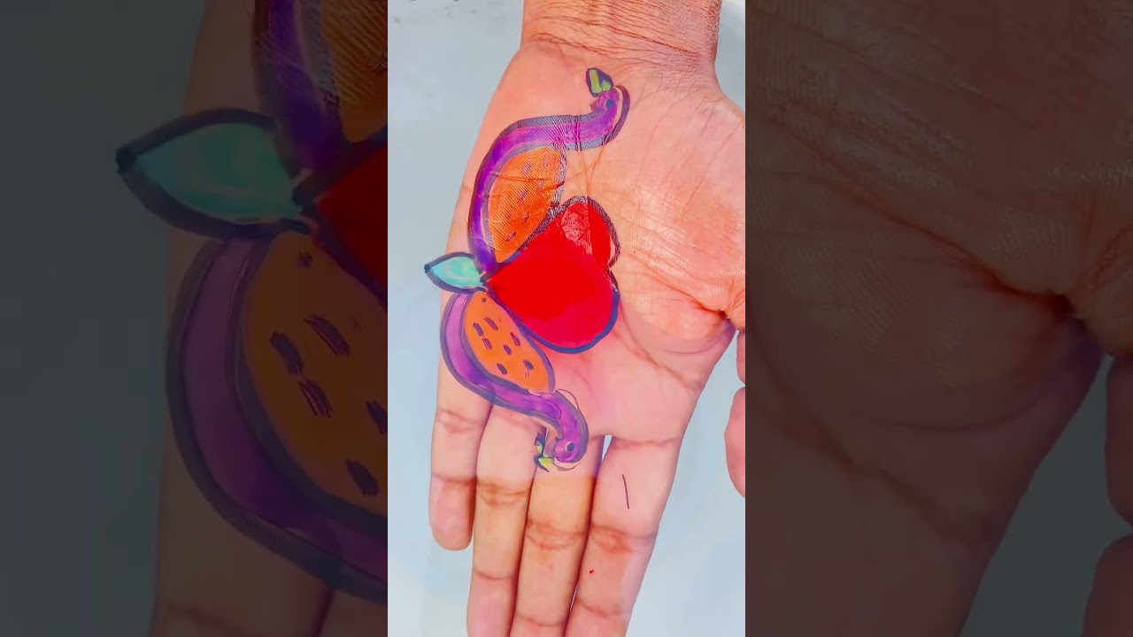 Amazing How to peacock #drawing #viral78Likesdrawing on hand#art
