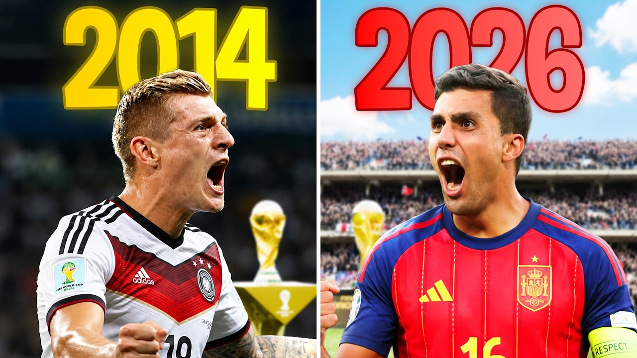 The BEST Rated Player of Each World Cup Winning Team