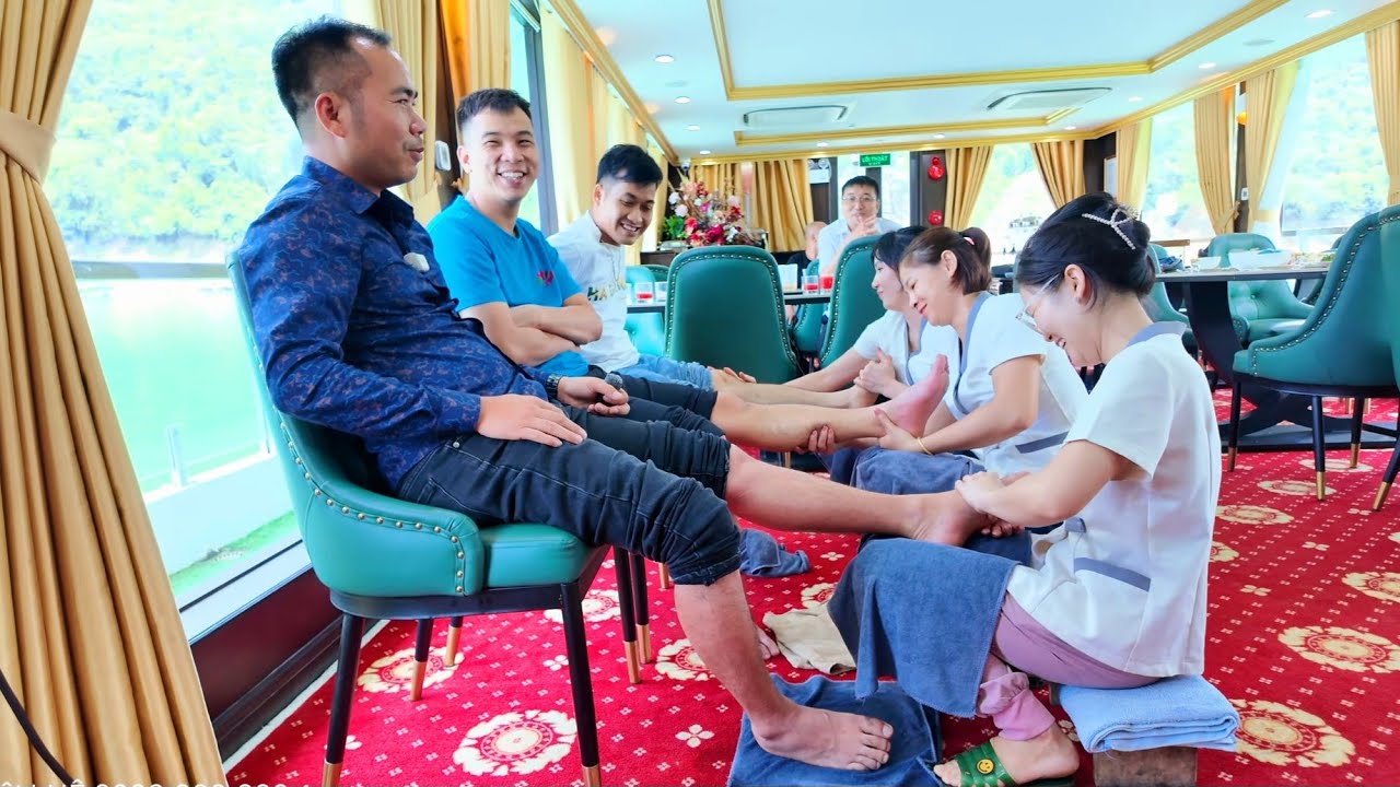 Trải nghiệm du thuyền 50 tỷ tiên cảnh hồ sinh thái Na Hang Lâm Bình Tuyên Quang. Nguyễn Tất Thắng