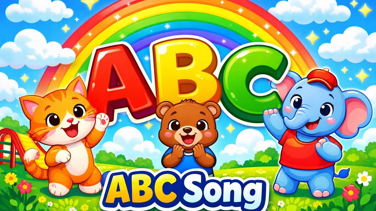🌈ABC Rhymes Song🌈 |Nursery🧚 Rhymes🧸 for Kids 🪇🤗| Ganuu Rhymes _777🍀🧿